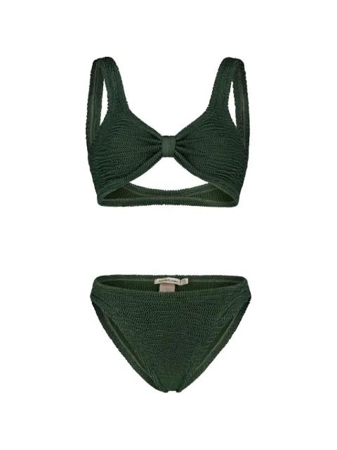Salma knot-detail bikini by PARAMIDONNA
