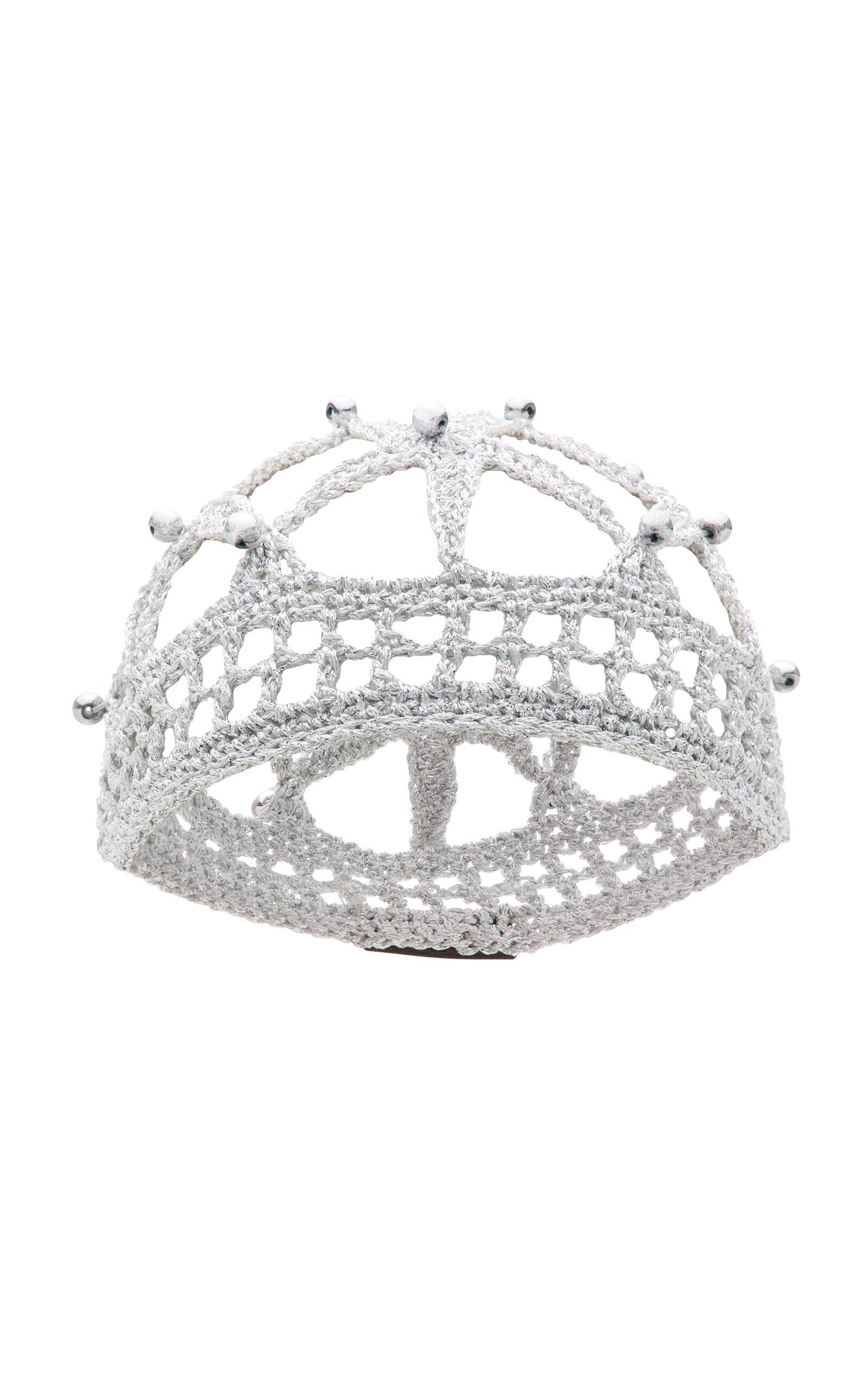 PARDOhats Exclusive La Isla Sirena Embellished Openwork Headpiece - Moda Operandi by PARDOHATS