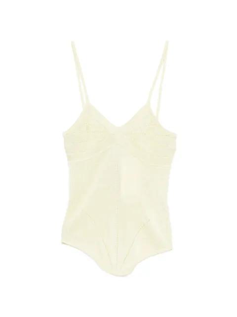 Amelia stitched tank top by PARIS GEORGIA