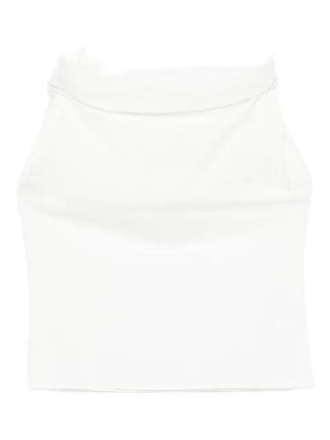 Christophe halterneck draped top by PARIS GEORGIA