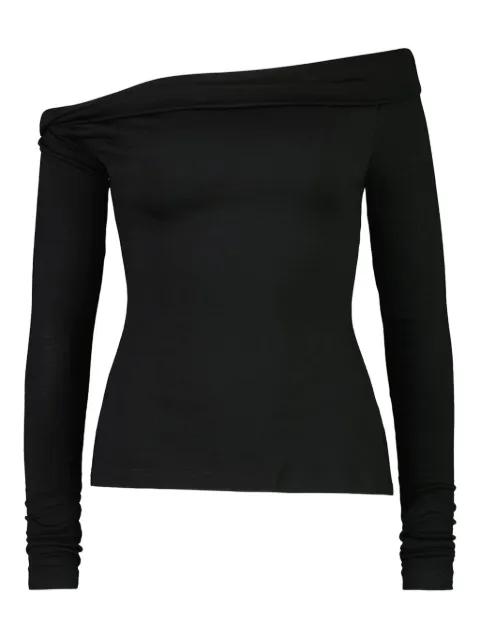 Elemental Manahou asymmetric off-shoulder top by PARIS GEORGIA