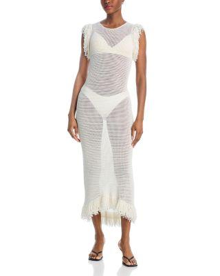 Fringe Trim Dress by PARIS GEORGIA