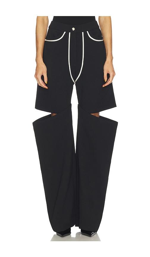 Paris Georgia Emelio Trouser in Black by PARIS GEORGIA