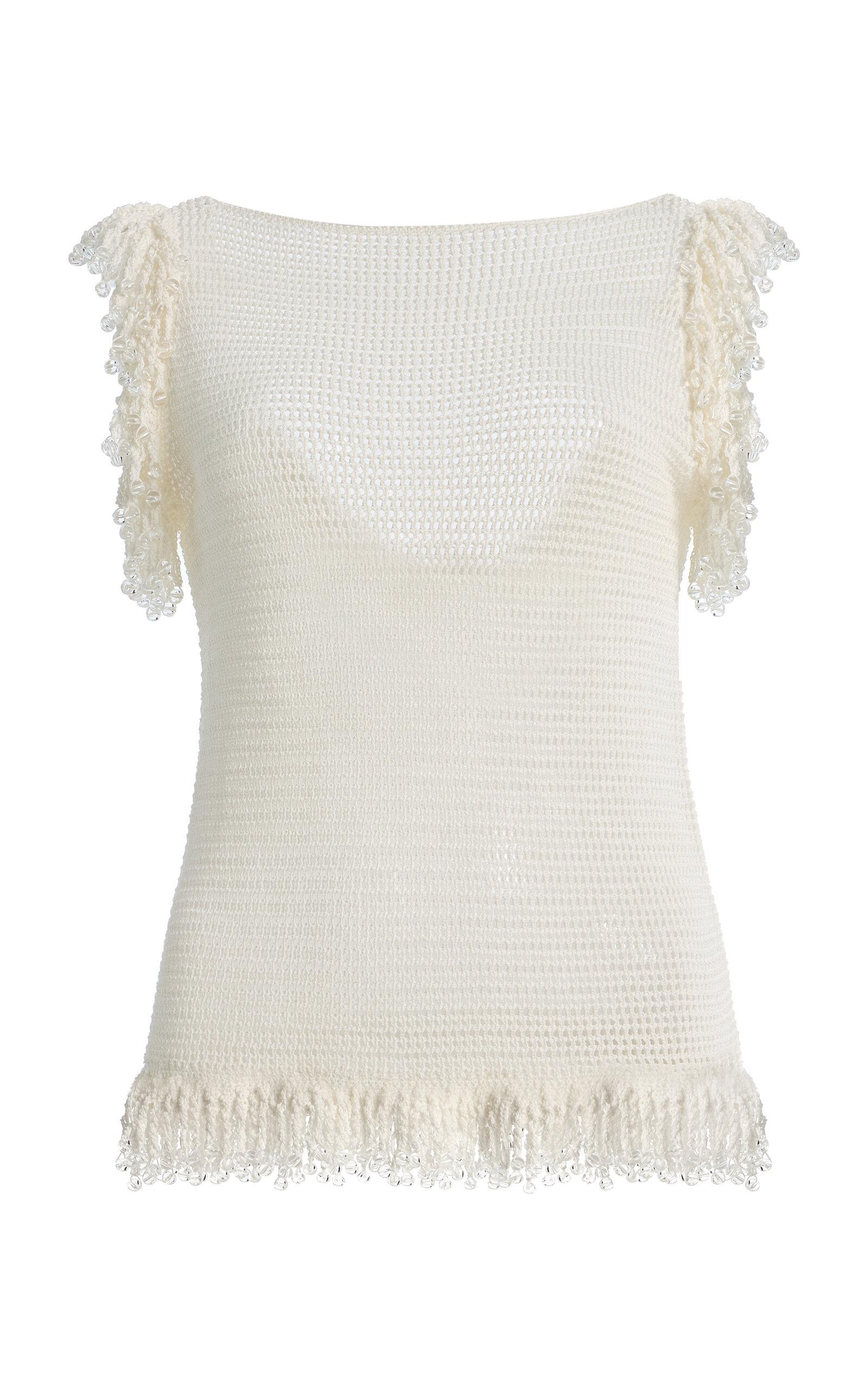 Paris Georgia Fringe Cotton Top -oda Operandi by PARIS GEORGIA