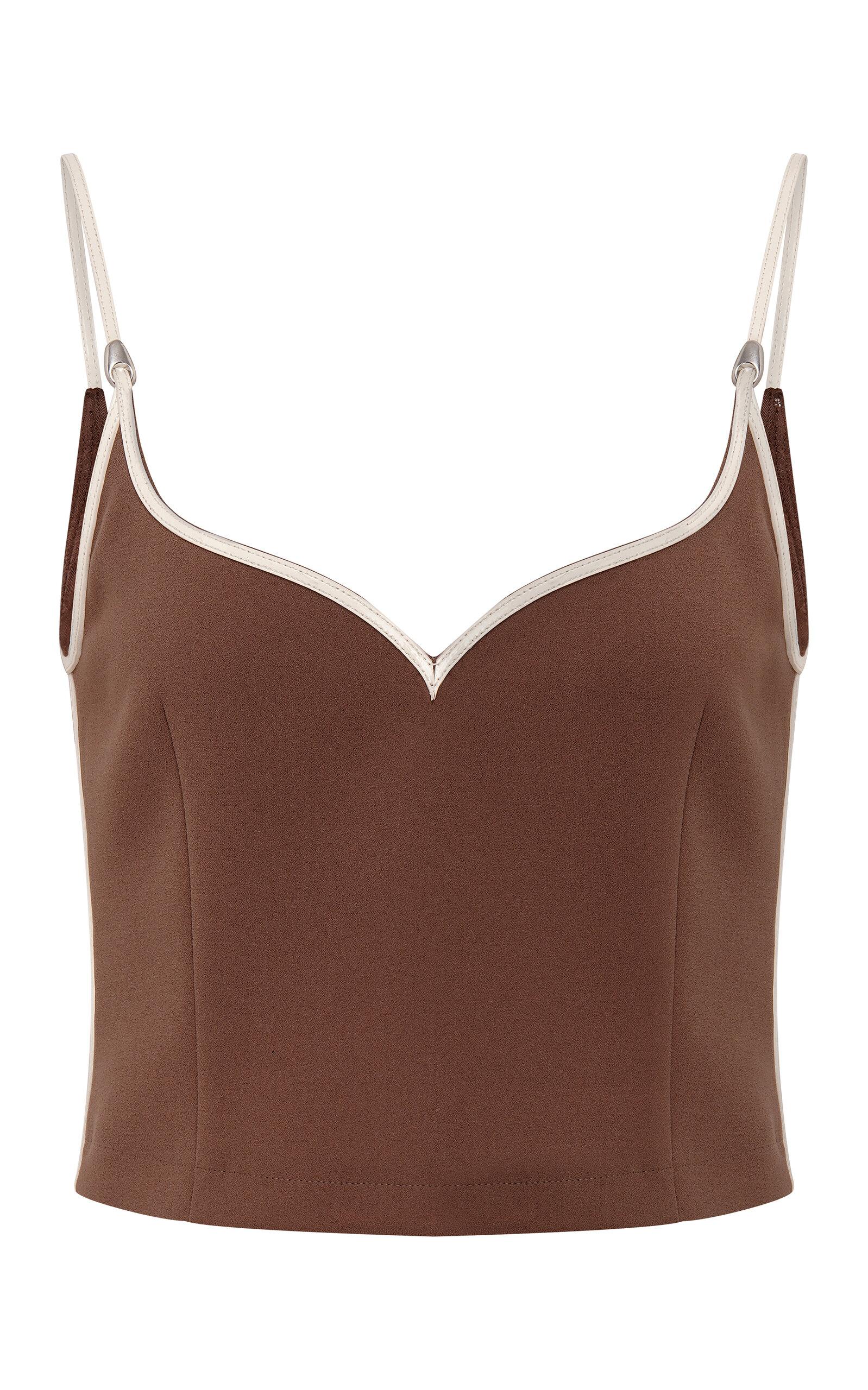 Paris Georgia Heart Bonded Jersey Vest Top -oda Operandi by PARIS GEORGIA