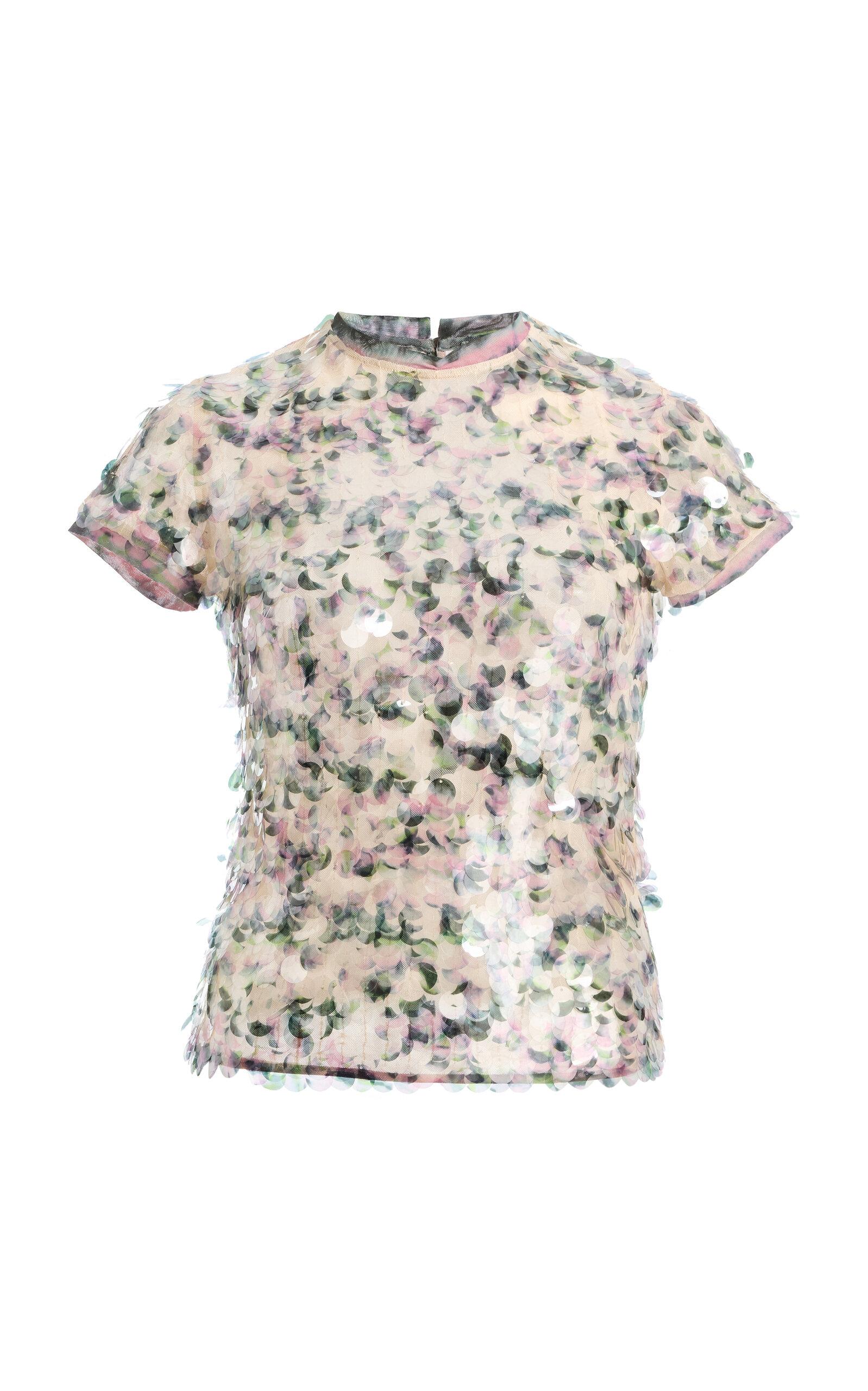 Paris Georgia Mermaidequined T-Shirt - Moda Operandi by PARIS GEORGIA
