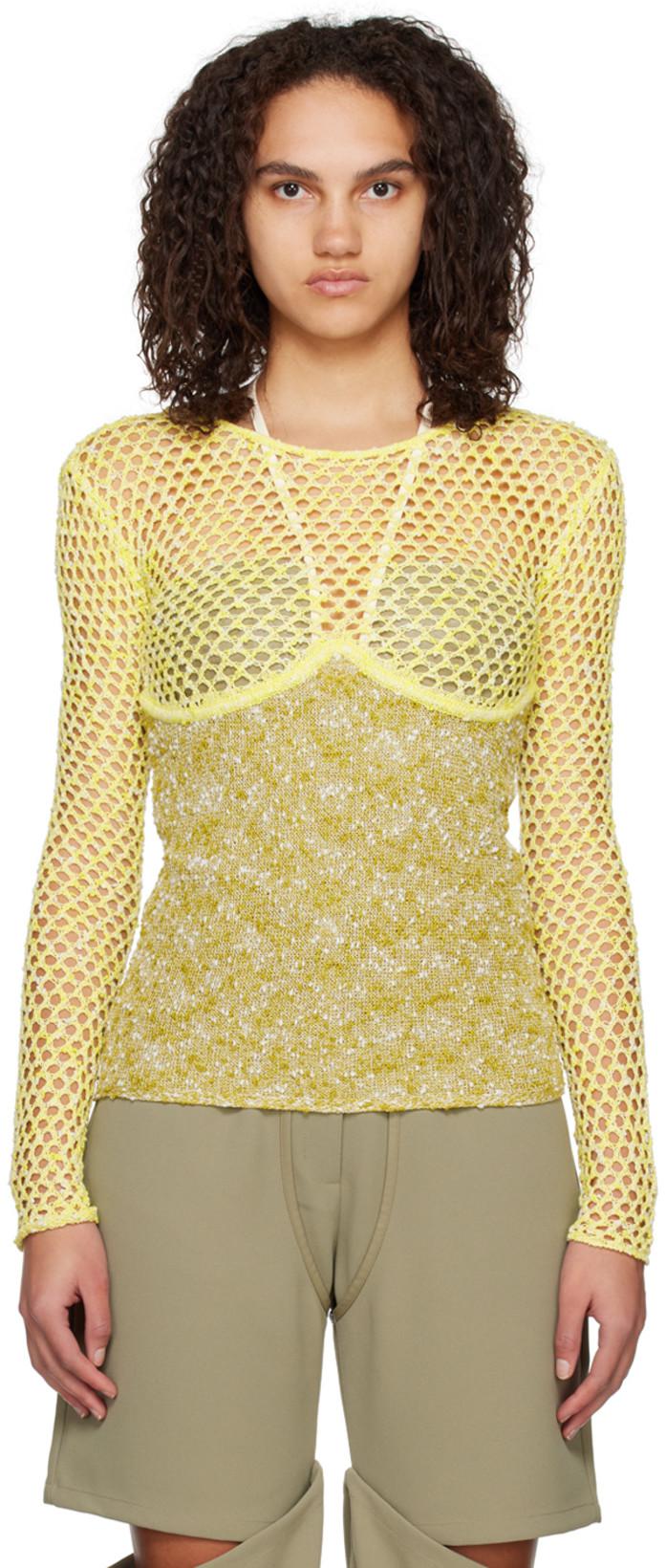 Yellow Bambi Sweater by PARIS GEORGIA