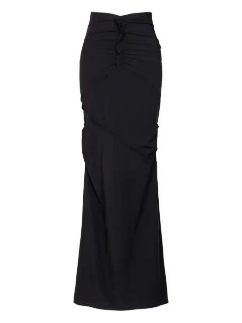 ruched maxi skirt by PARIS GEORGIA