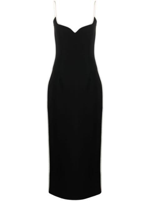 sweatheart-neck maxi dress by PARIS GEORGIA