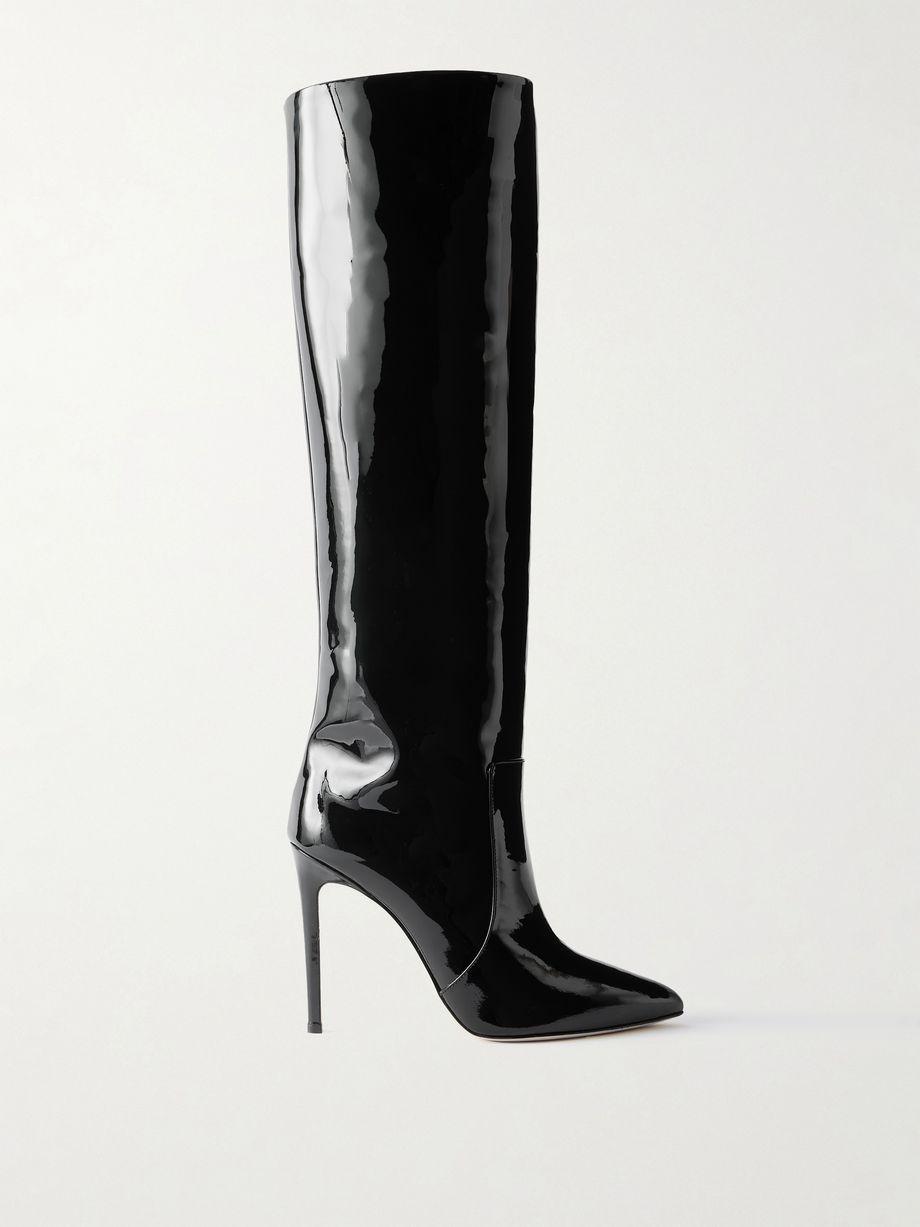 105 patent-leather knee boots by PARIS TEXAS
