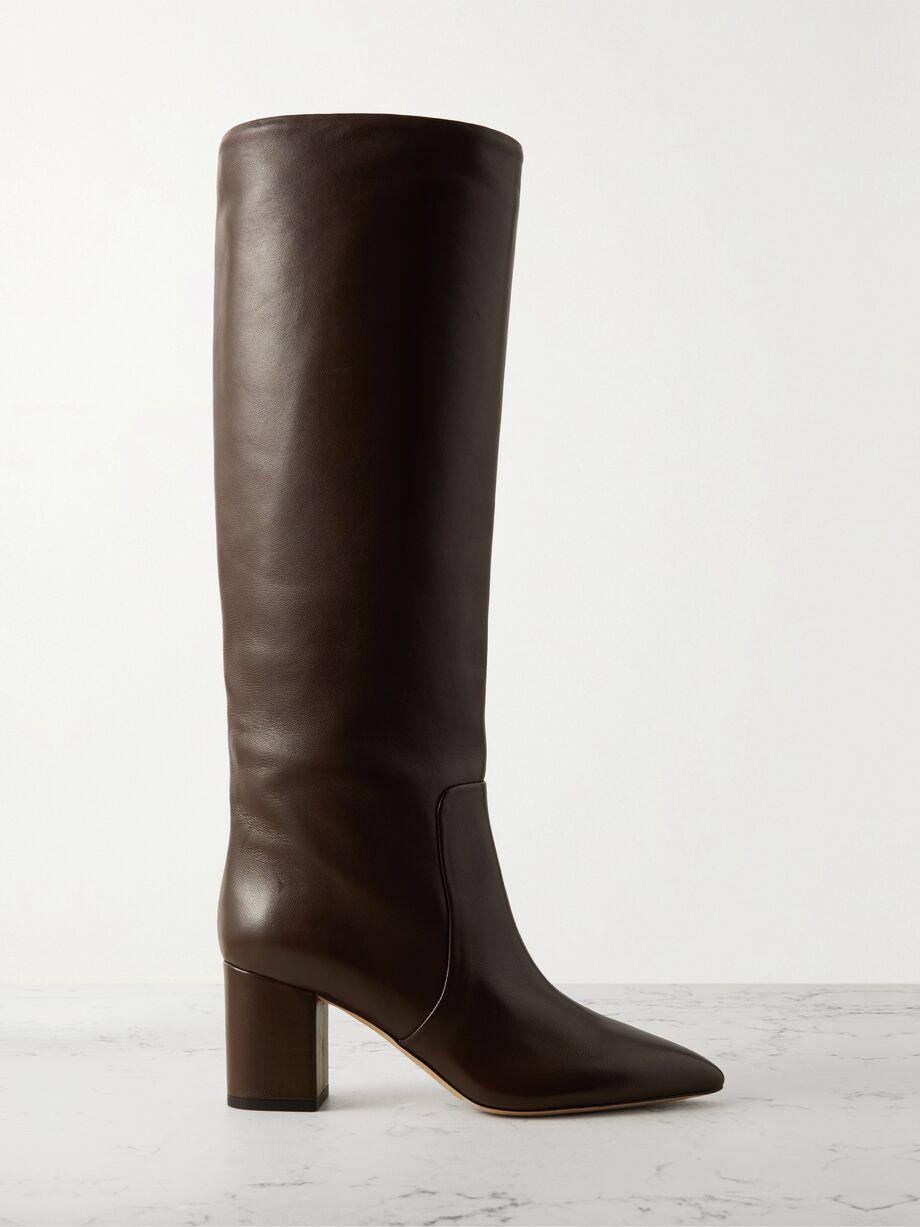 Anja 70 leather knee boots by PARIS TEXAS