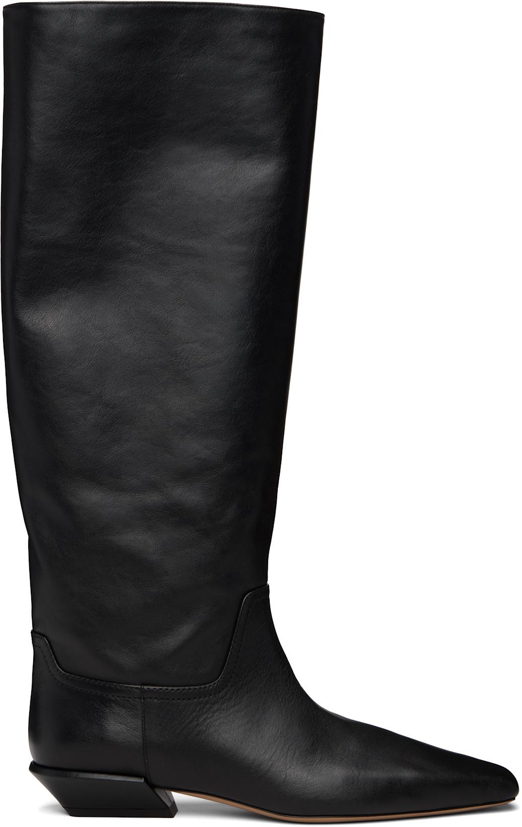 Black Bettina 25 Tall Boots by PARIS TEXAS