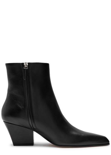 Jane 60 leather ankle boots by PARIS TEXAS