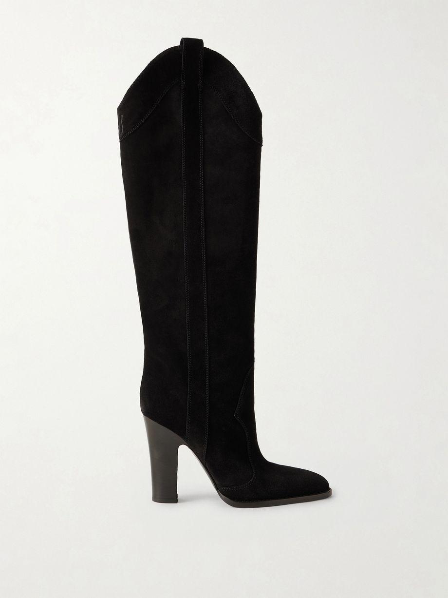 Lavinia 100 suede knee boots by PARIS TEXAS
