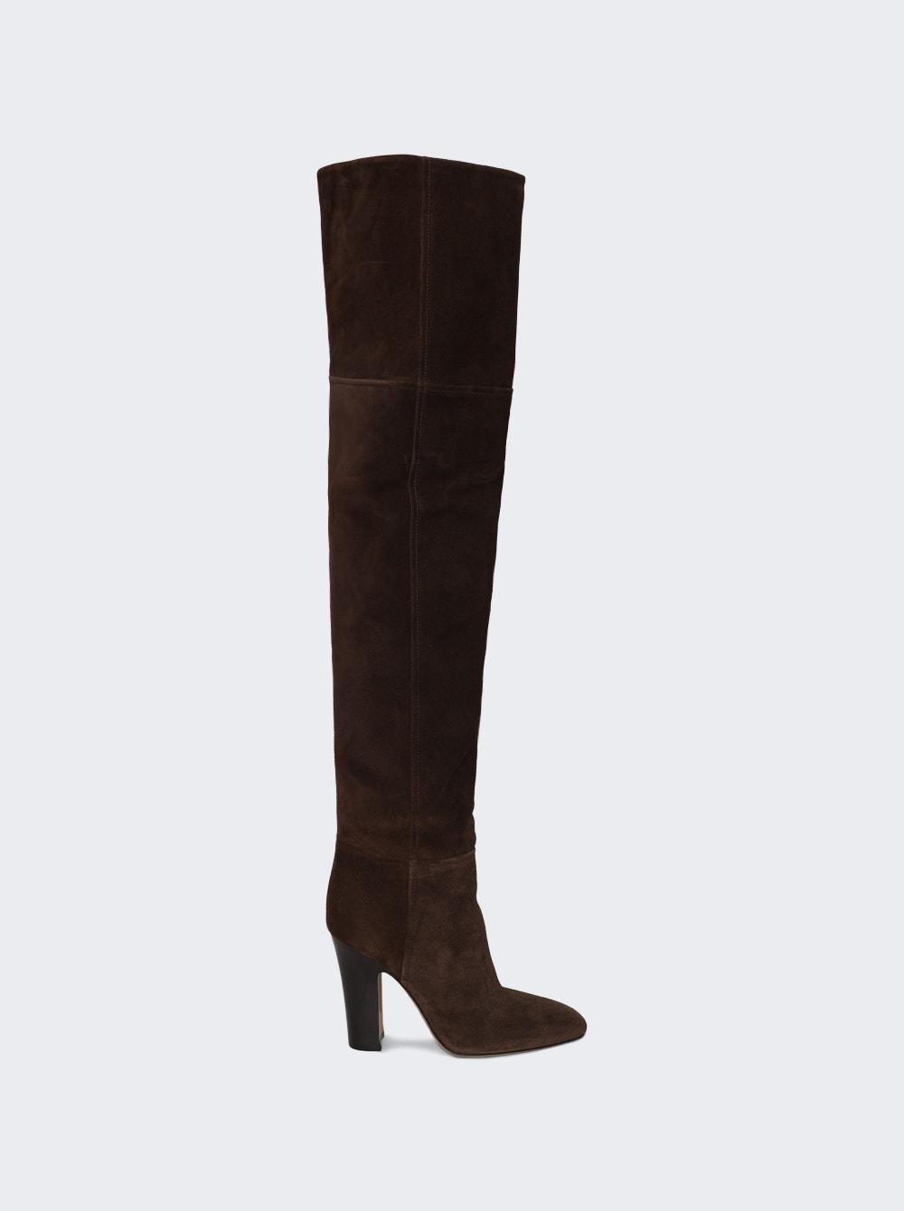Lavinia Over The Knee Boot 100 Ebony | The Webster by PARIS TEXAS Lavinia Over The Knee Boot 100 Ebony | The Webster by PARIS TEXAS