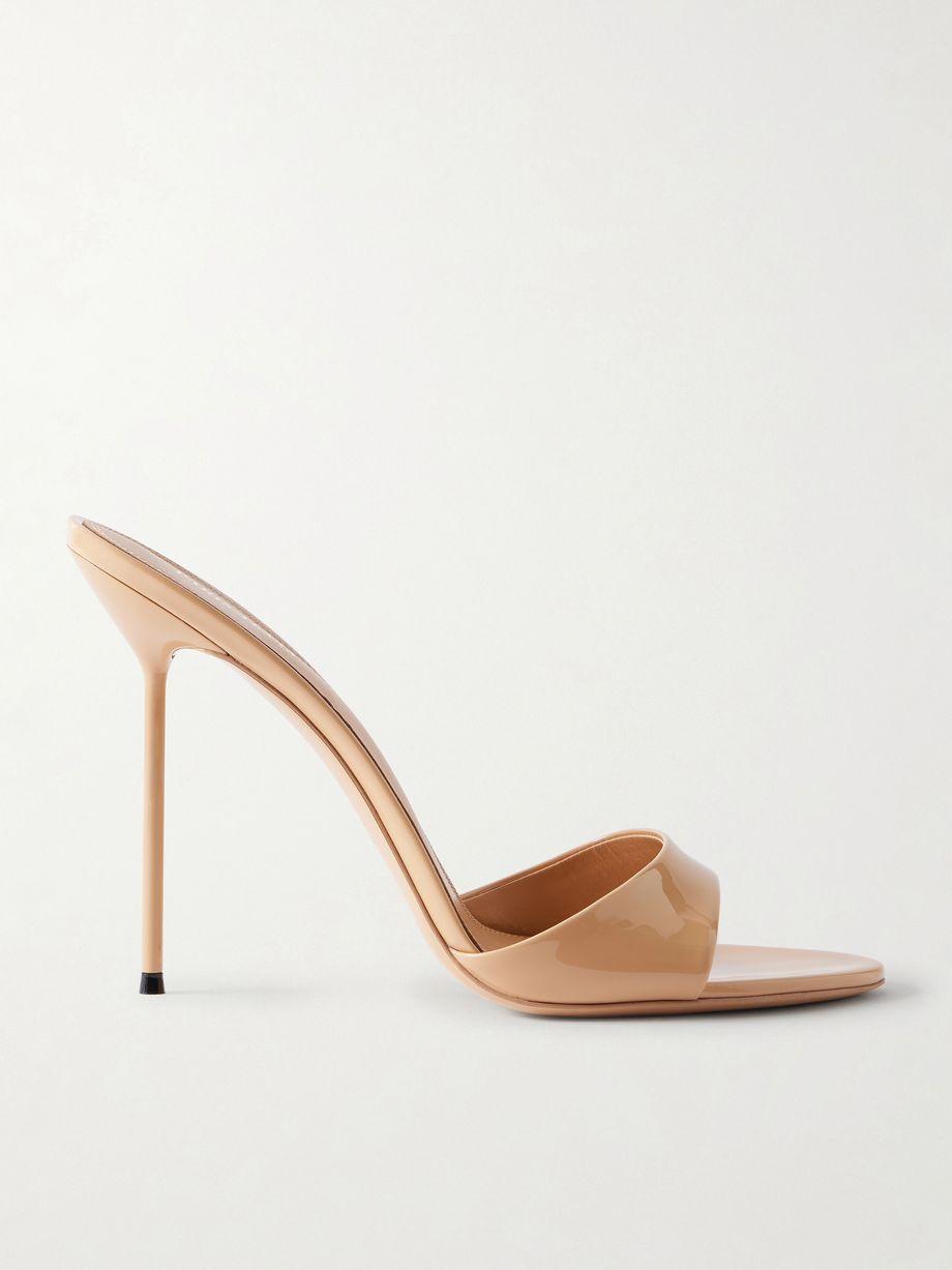 Lidia 105 patent-leather mules by PARIS TEXAS