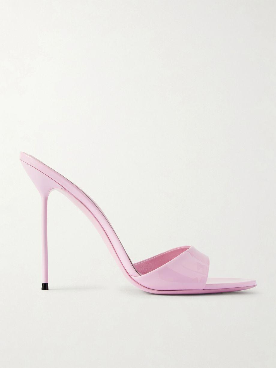 Lidia 105 patent-leather mules by PARIS TEXAS