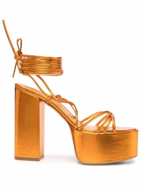 Malena platform sandals by PARIS TEXAS