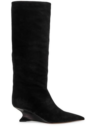 Nina 50 suede knee-high boots by PARIS TEXAS