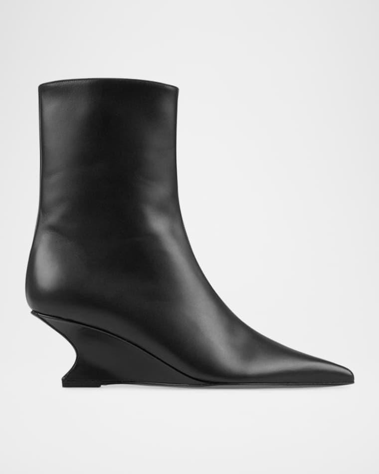 Nina Leather Ankle Boots by PARIS TEXAS