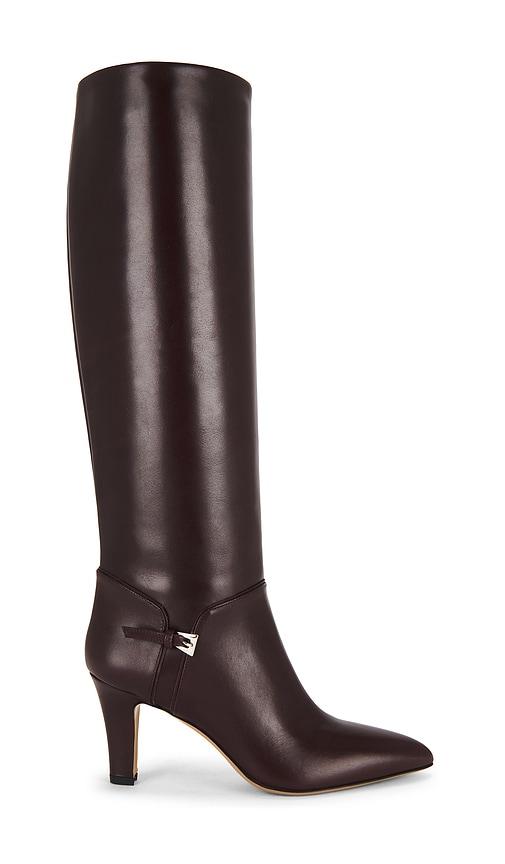 Paris Texas Elsa Mini Buckle Boot 75 in Wine by PARIS TEXAS