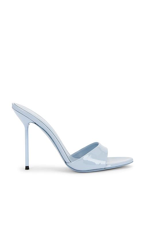 Paris Texas Lidia Mule in Baby Blue by PARIS TEXAS