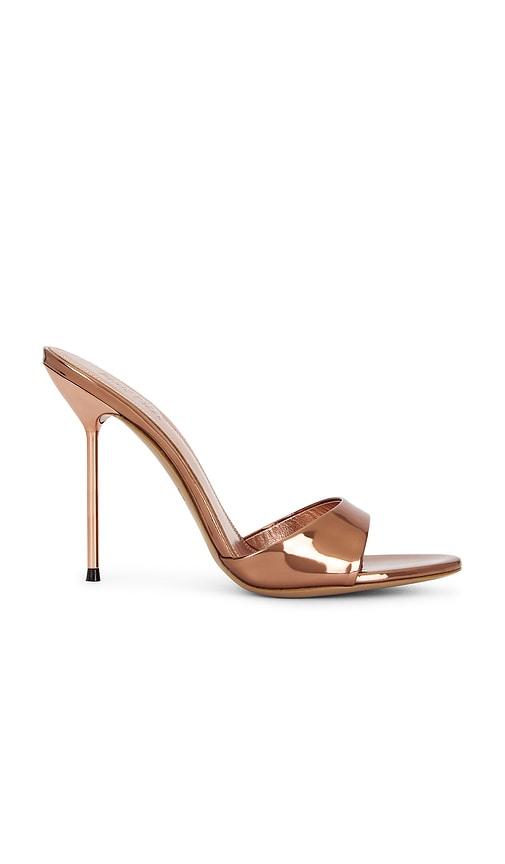 Paris Texas Lidia Mule in Metallic Bronze by PARIS TEXAS