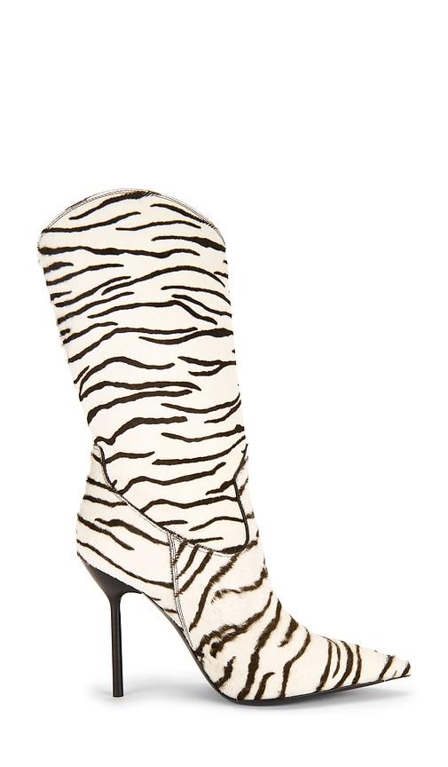 Paris Texas Lidia Western Boot 105 in White by PARIS TEXAS