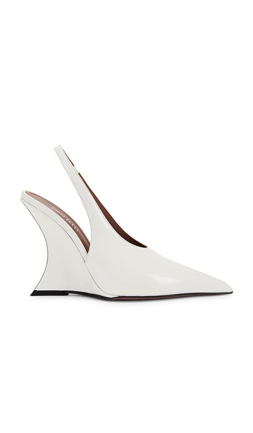 Paris Texas Nina Slingback 105 in White by PARIS TEXAS