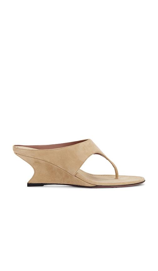 Paris Texas Nina Thong Mule 50 in Beige by PARIS TEXAS