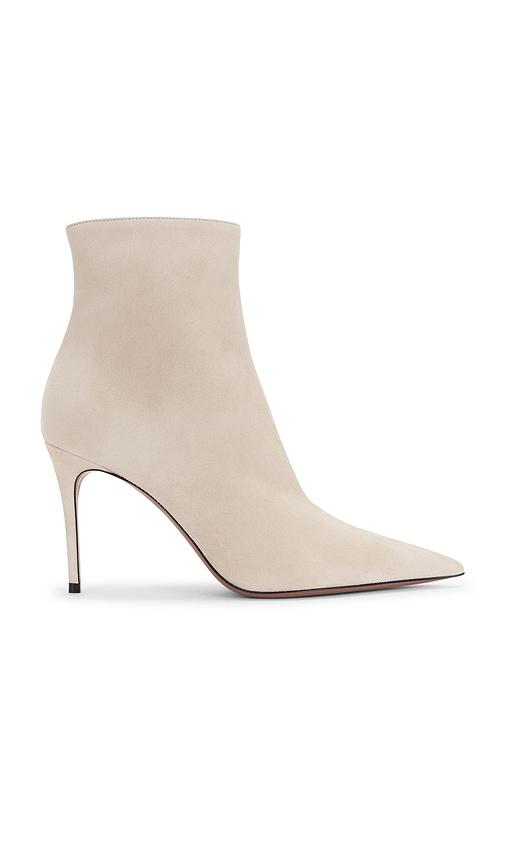 Paris Texas Vera Ankle Boot 85 in Taupe by PARIS TEXAS