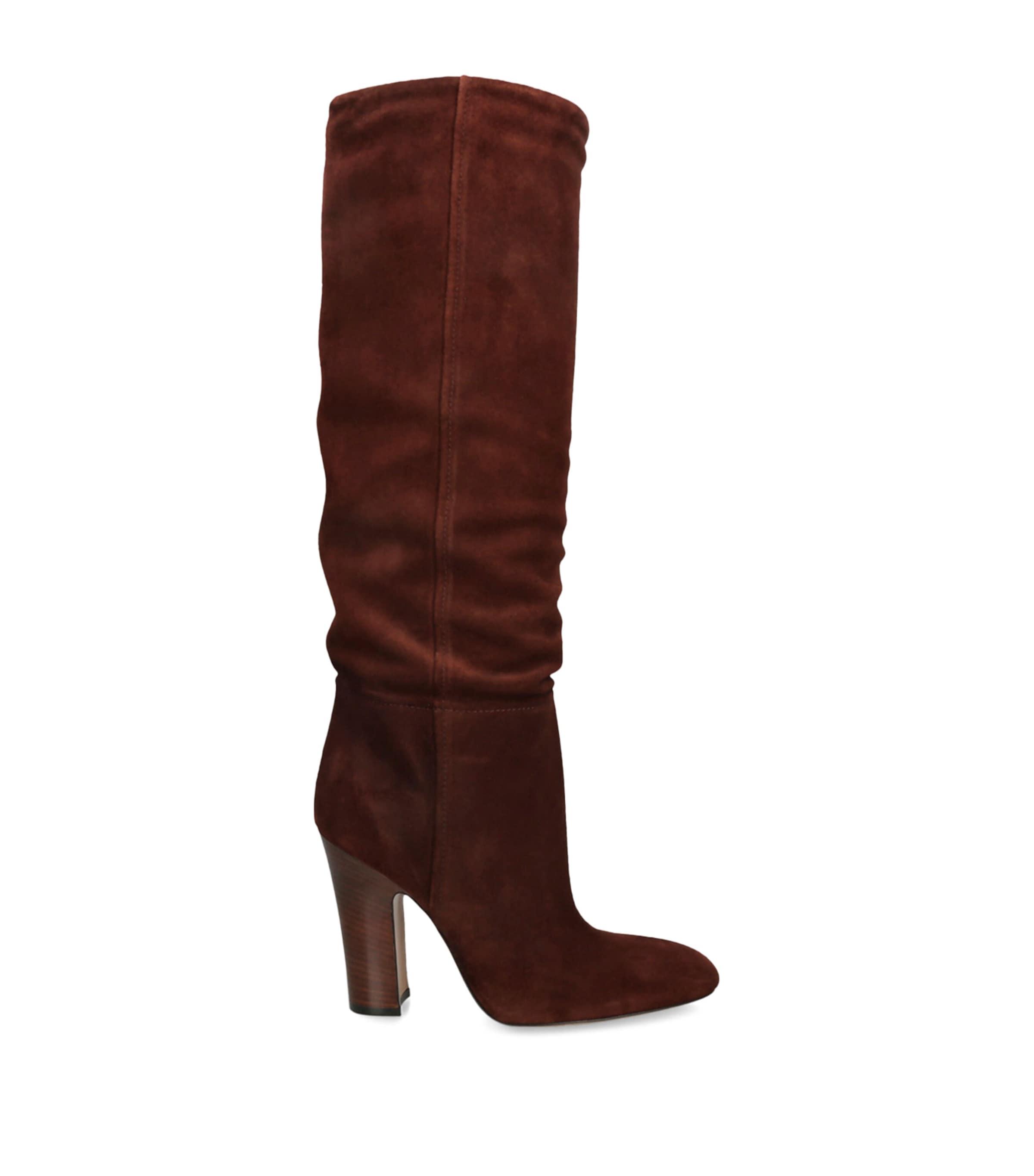 Suede Lavinia Boots 100 by PARIS TEXAS