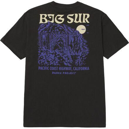 Big Sur Bridges Puff Print Pocket T-Shirt by PARKS PROJECT