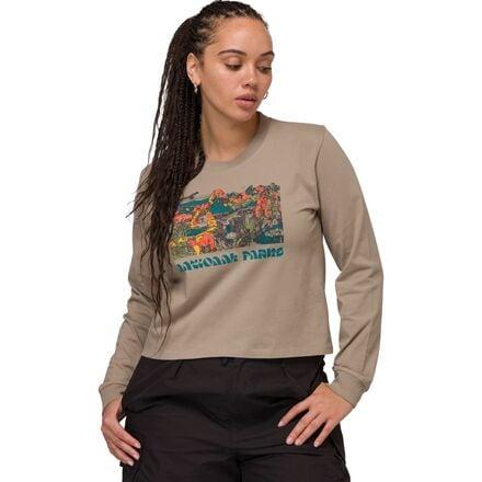 National Parks Collage Boxy Long-Sleeve T-Shirt by PARKS PROJECT
