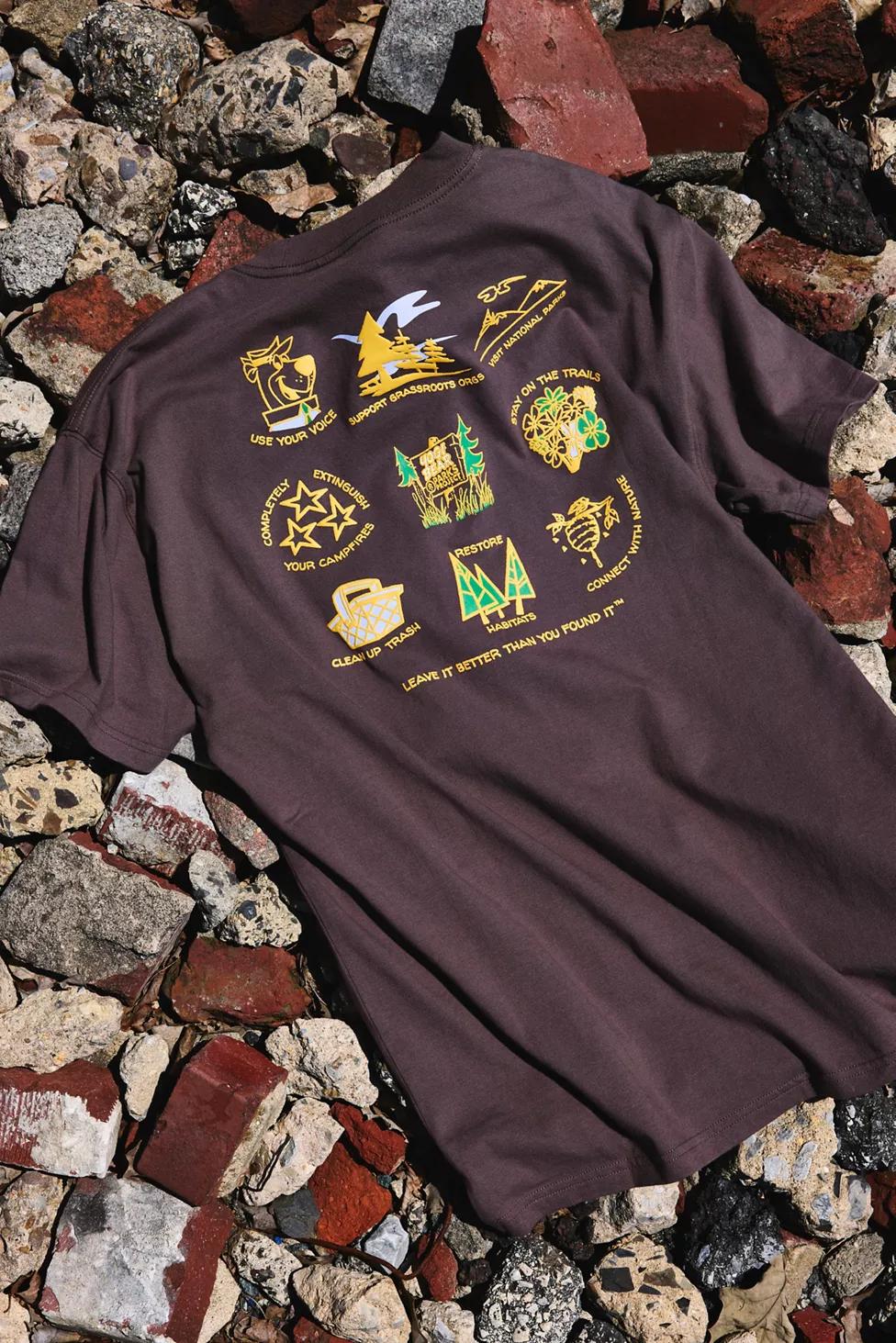 Parks Project X Yogi Bear Badge Graphic Tee by PARKS PROJECT Parks Project X Yogi Bear Badge Graphic Tee by PARKS PROJECT