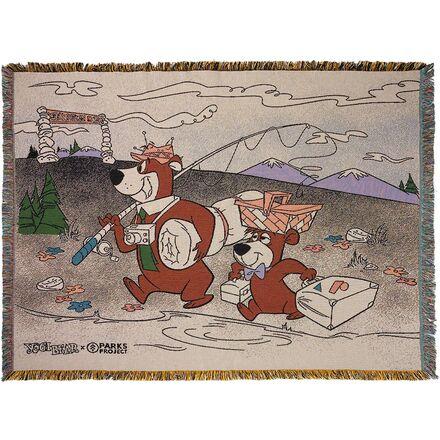 Yogi Bear X Parks Project Woven Blanket by PARKS PROJECT