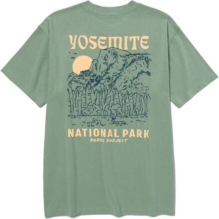 Yosemite Puff Print Pocket T-Shirt by PARKS PROJECT