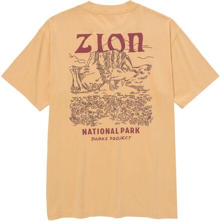 Zion Puff Print Pocket T-Shirt by PARKS PROJECT