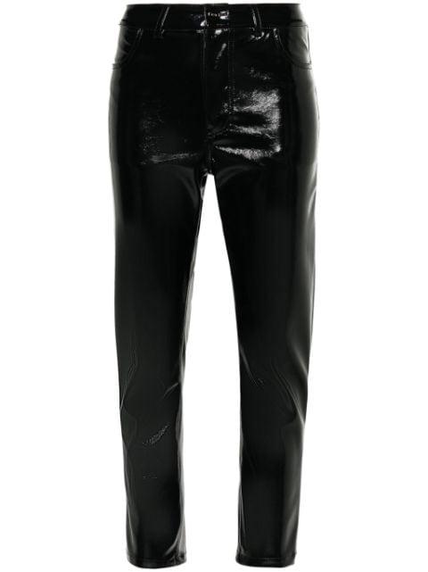 faux-leather trousers by PARLOR