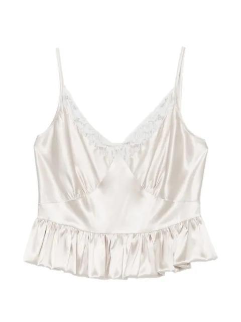 lace detai blouse by PARLOR