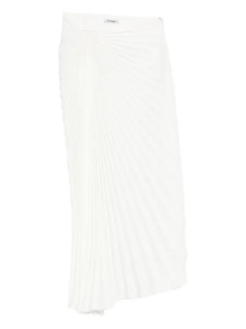pleated midi skirt by PARLOR