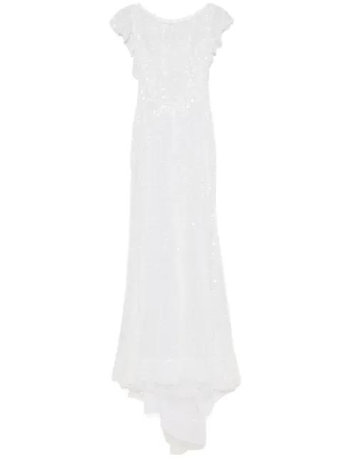 sequin-embellished maxi dress by PARLOR