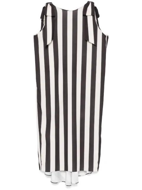 striped midi dress by PARLOR