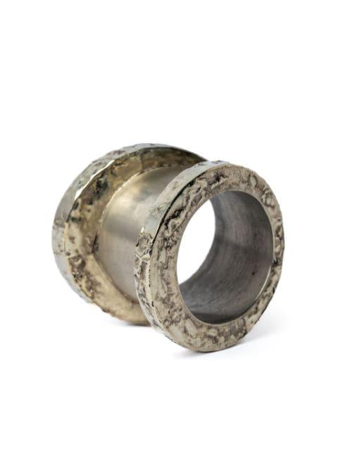 Chasm distressed ring by PARTS OF FOUR