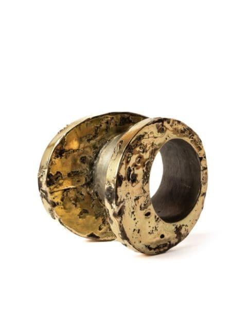 Chasm distressed ring by PARTS OF FOUR