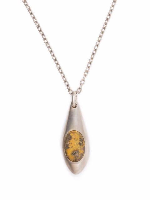 Chrysalis Jasper gemstone necklace by PARTS OF FOUR