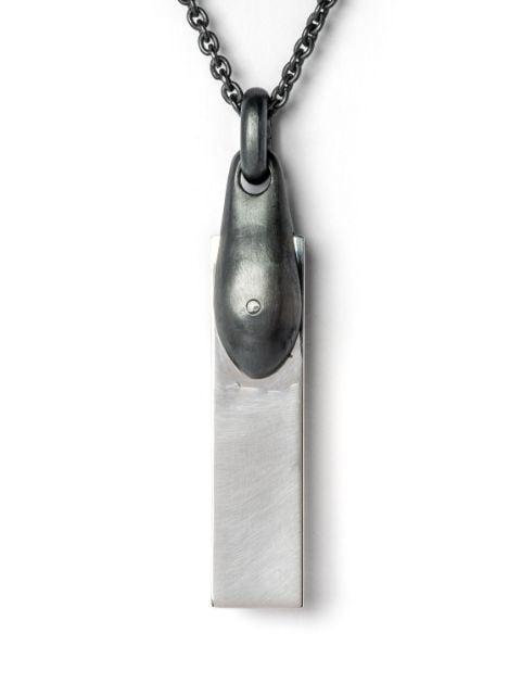 Chrysalis sterling silver necklace by PARTS OF FOUR