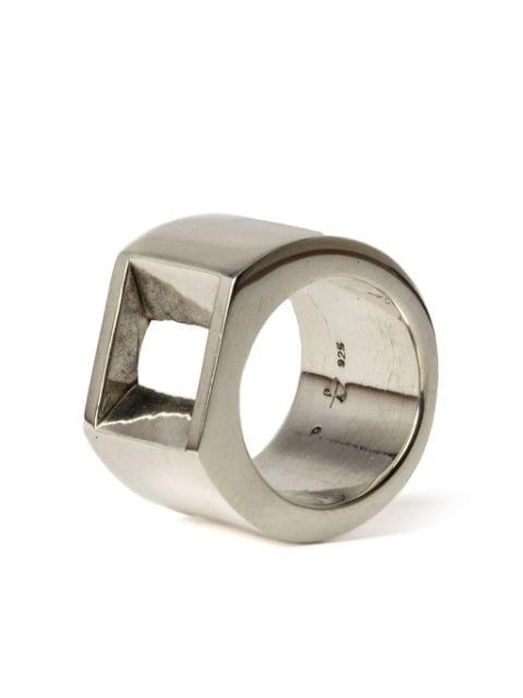 Crescent Plane Gateway ring by PARTS OF FOUR