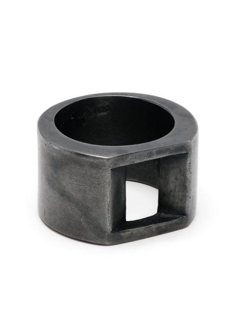Crescent Plane Gateway ring by PARTS OF FOUR