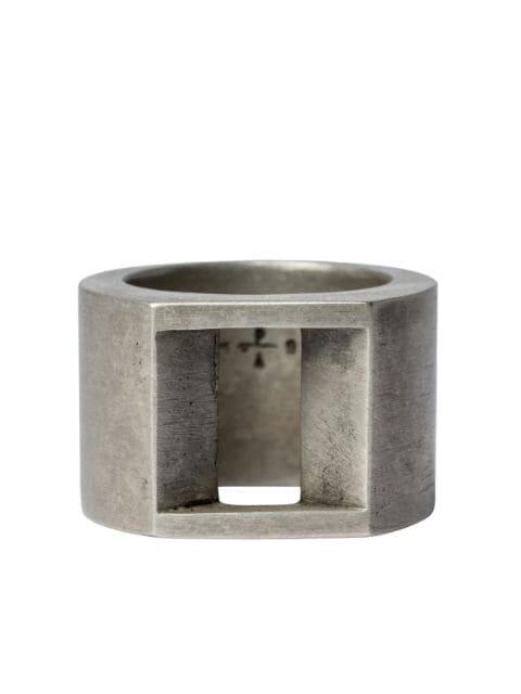 Crescent Plane Getaway ring by PARTS OF FOUR